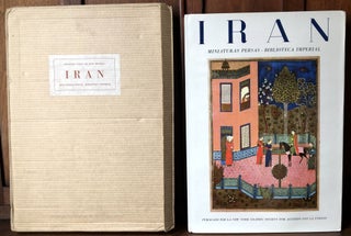 Item #H36234 Iran - Miniaturas Persas - Biblioteca Imperial (Spanish Language Edition). Basil...