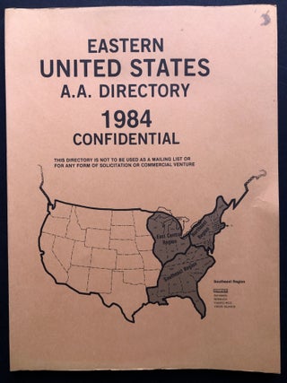 The Group Handbook (1983 vinyl binder with lots of brochures, AA Service Manual, Eastern United States A. A. Directory for 1984, etc.)