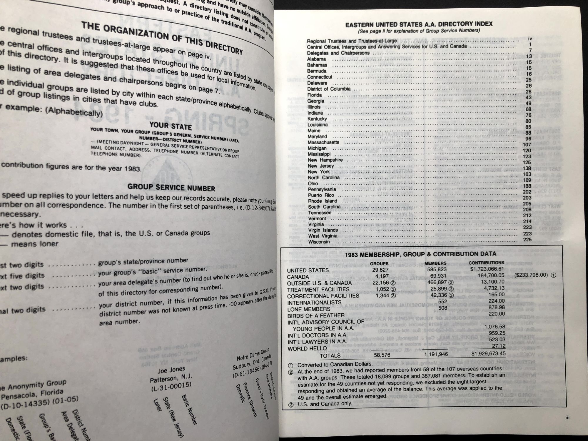 Aa Group Handbook.pdf The Group Handbook 1983 vinyl binder with lots of brochures, AA Service ...