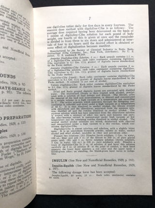 New and Nonofficial Remedies, 1929