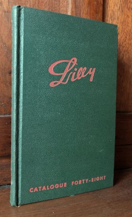 Item #H36303 Catalogue Forty-Eight (48), 1938: A Complete Priced List, Products of the Lilly...