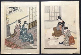 Descriptive Catalogue of Japanese Colour-Prints, with portfolio, insc. by Mosle