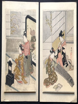 Descriptive Catalogue of Japanese Colour-Prints, with portfolio, insc. by Mosle