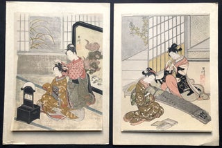 Descriptive Catalogue of Japanese Colour-Prints, with portfolio, insc. by Mosle