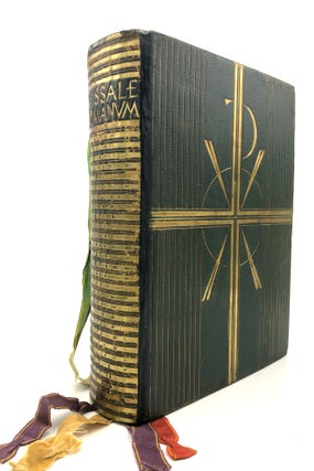 Item #H36360 1957 Missale Romanum large quarto lectern edition in stunning Mid-Century Modern...