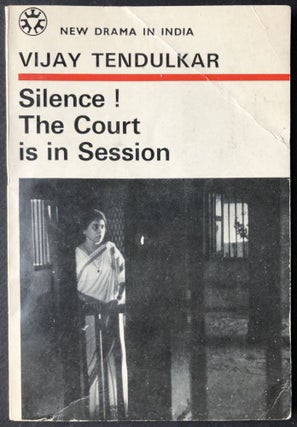 Item #H36361 Silence! The Court is in Session (1978 first edition). Vijay Tendulkar