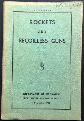 Item #H36401 Rockets and Recoilless Guns