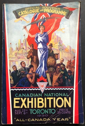 Item #H36422 1930 Canadian National Exhibition, Toronto, Official Souvenir Catalogue and Programme
