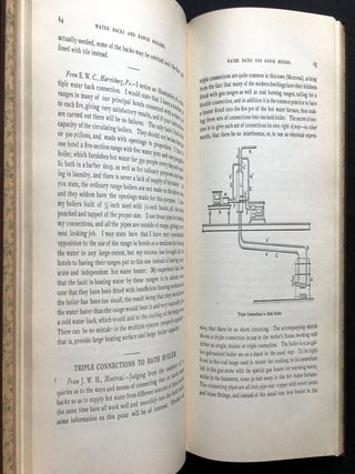 Kitchen Boiler Connections : A Selection of Practical Letters and Articles Relating to Water Backs and Range Boilers compiled from The Metal Worker