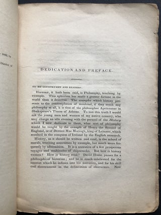 Dermot Mac Morrogh (or Macmorrogh), or The Conquest of Ireland, an Historical Tale of the Twelfth Century, 1832