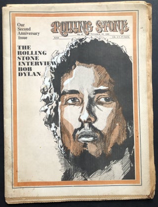 Item #H36556 Rolling Stone Magazine #47, November 29, 1969: Dylan Interview, Kerouac obituary,...