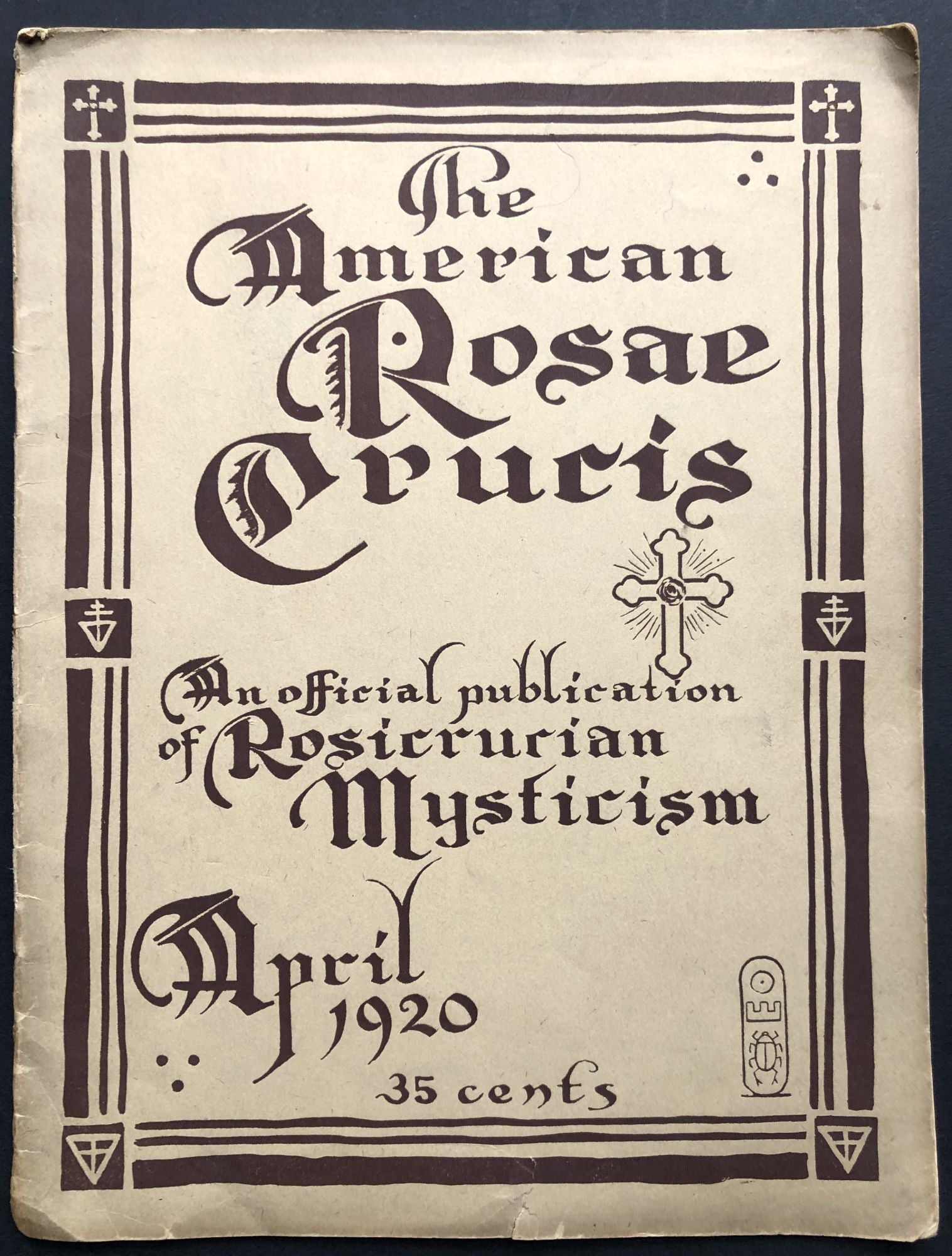 The American Rosae Crucis, April 1920 -- Rosicrucian Journal | AMORC ...