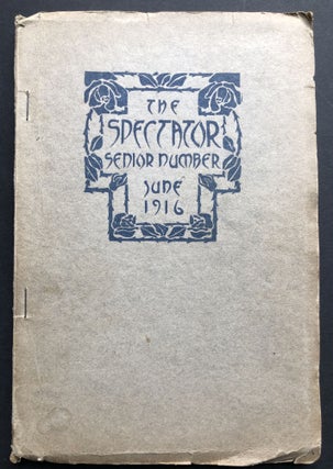 Item #H36619 Johnstown PA High School, June 1916 Spectator yearbook