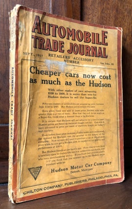 Item #H36639 Automobile Trade Journal, September 1917: Retailers' Accessory Number