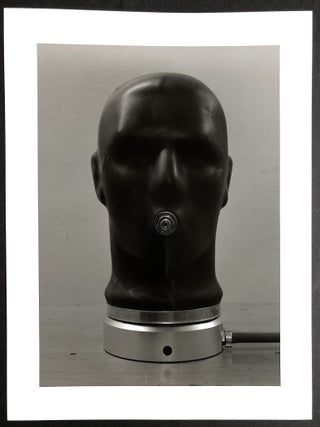 Dienststelle Marienthal - eine Gebäudedokumentation, one of 75 with signed silver gelatin photograph of an experimental gas mask