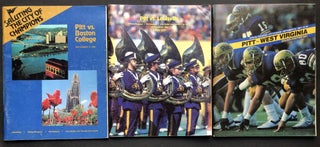 Item #H36752 3 football programs: Pitt vs. Boston College, Sept. 13, 1980, vs. Louisville, Oct....