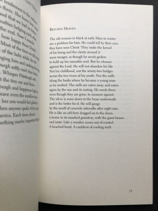 Tough Heaven, Poems of Pittsburgh - signed