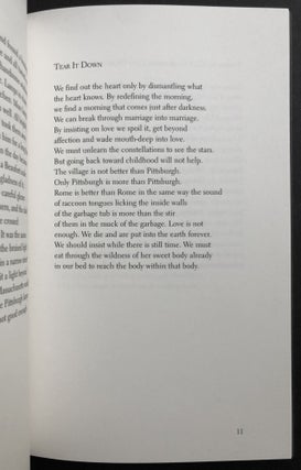 Tough Heaven, Poems of Pittsburgh - signed