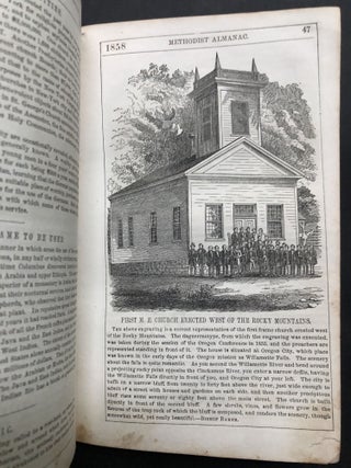 The Methodist Almanac for year of our Lord, 1858