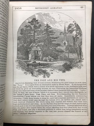 The Methodist Almanac for year of our Lord, 1858