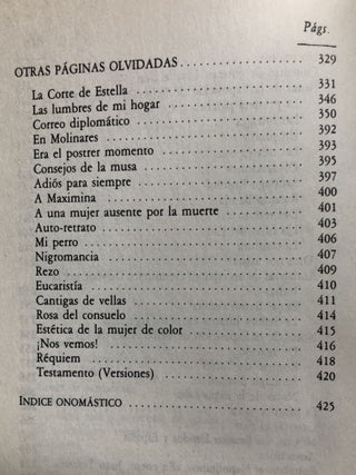 Artículos completos y otras páginas olvidadas, with letter from Alonso