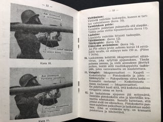 World War II Finnish instruction manual on anti-tank rocket launchers