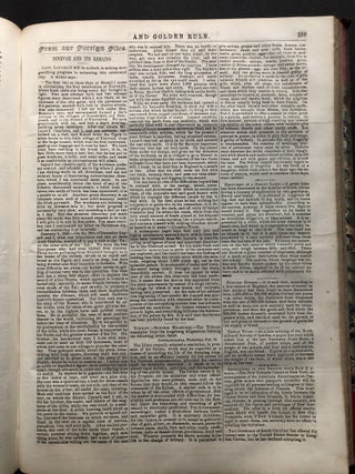 The Gazette of the Union, Golden Rule, and Odd-Fellows' Family Companion, Vol. XII (Jan. - June, 1850)