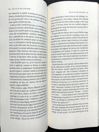 Intellectuals in Power, A Genealogy of Critical Humanism - inscribed to a colleague