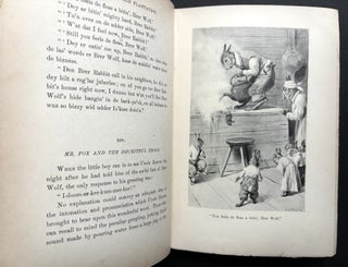 Uncle Remus, His Songs and Sayings (1899) with mounted presentation sheet signed