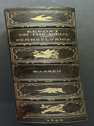 Report on the Birds of Pennsylvania (1890) in fine Bayntun leather binding