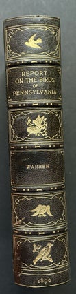 Report on the Birds of Pennsylvania (1890) in fine Bayntun leather binding