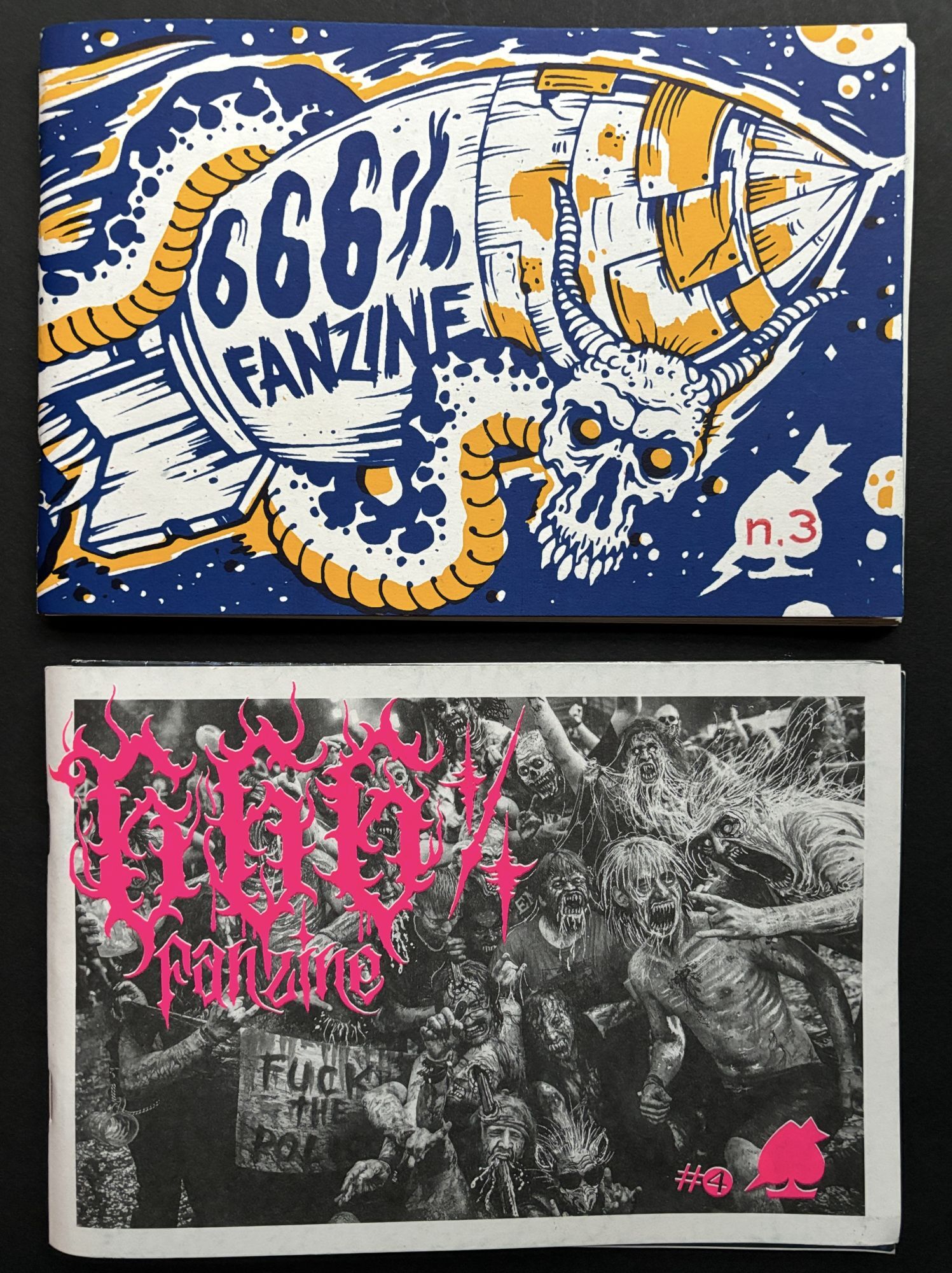 666 % Fanzine no. 3 2013 and 4 2014 | Javi Castaño | First Printing