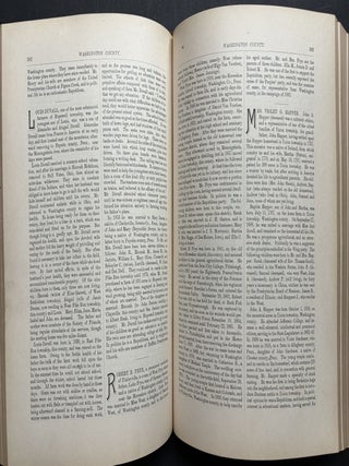 Commemorative Biographical Record of Washington County, Pennsylvania Containing Biographical Sketches off Prominent and Representative Citizens, and of Many of the Early Settled Families
