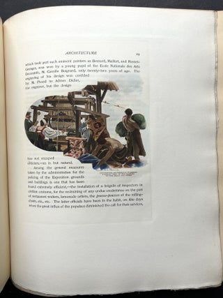 Exposition Universelle, 1900: The Chefs-D'Oeuvre, 10 folio vols. 45/100 on Whatman Drawing Paper