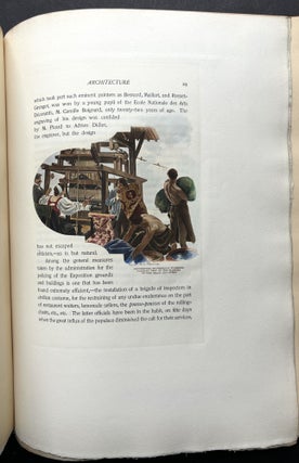 Exposition Universelle, 1900: The Chefs-D'Oeuvre, 10 folio vols. 45/100 on Whatman Drawing Paper