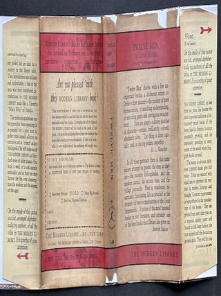 Twelve Men (first Modern Library edition in dust jacket, 1928)