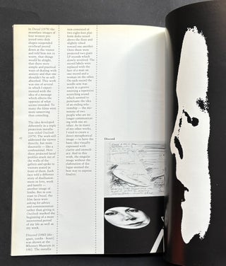 Film installations: Anthony McCall, Paul Sharits, Bill Lundberg, Al Wong, inscribed by Sharits (1987)