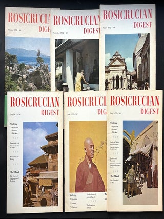87 issues of Rosicrucian Digest, 1972-1982
