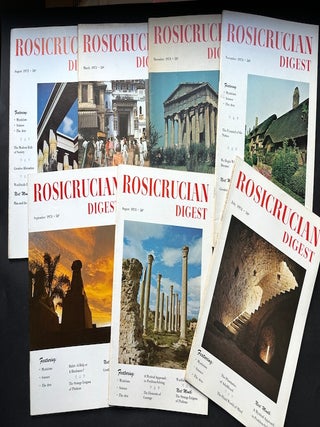87 issues of Rosicrucian Digest, 1972-1982