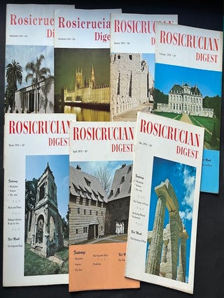 87 issues of Rosicrucian Digest, 1972-1982
