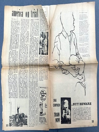 The Rag, July 25, 1968 (underground Texas newspaper): "Free Huey Now!"