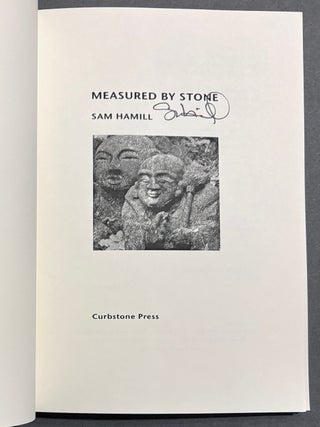 Measured by Stone (Poems), Signed