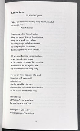 Measured by Stone (Poems), Signed