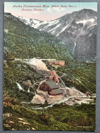 12 colorized postcards of Alaska scenery ca. 1915 from Ketchikan store