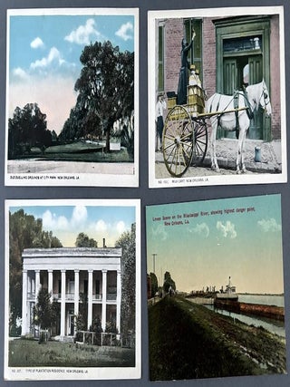 15 color postcards of New Orleans, ca. 1915