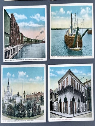 15 color postcards of New Orleans, ca. 1915