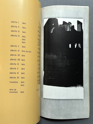 Soulages, La Galerie De France Expose Les Peintures sur Papier, Exécutées Entre 1946 et 1963