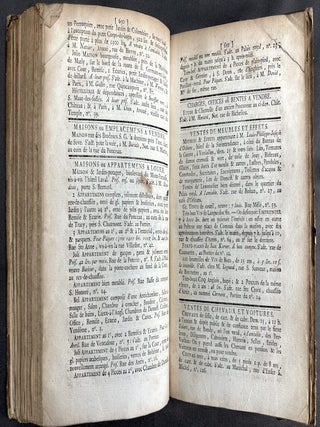 Bound volume: Affiches, Annonces et Avis Divers, 1-28 Fevrier 1791, Nos. 32-59, ou Journal General de France