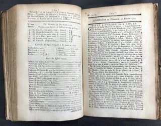 Bound volume: Affiches, Annonces et Avis Divers, 1-28 Fevrier 1791, Nos. 32-59, ou Journal General de France