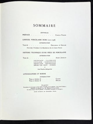 Cahiers de la Ceramique du Verre et des Arts du Feu, Nos. 32-39, 1963-1967